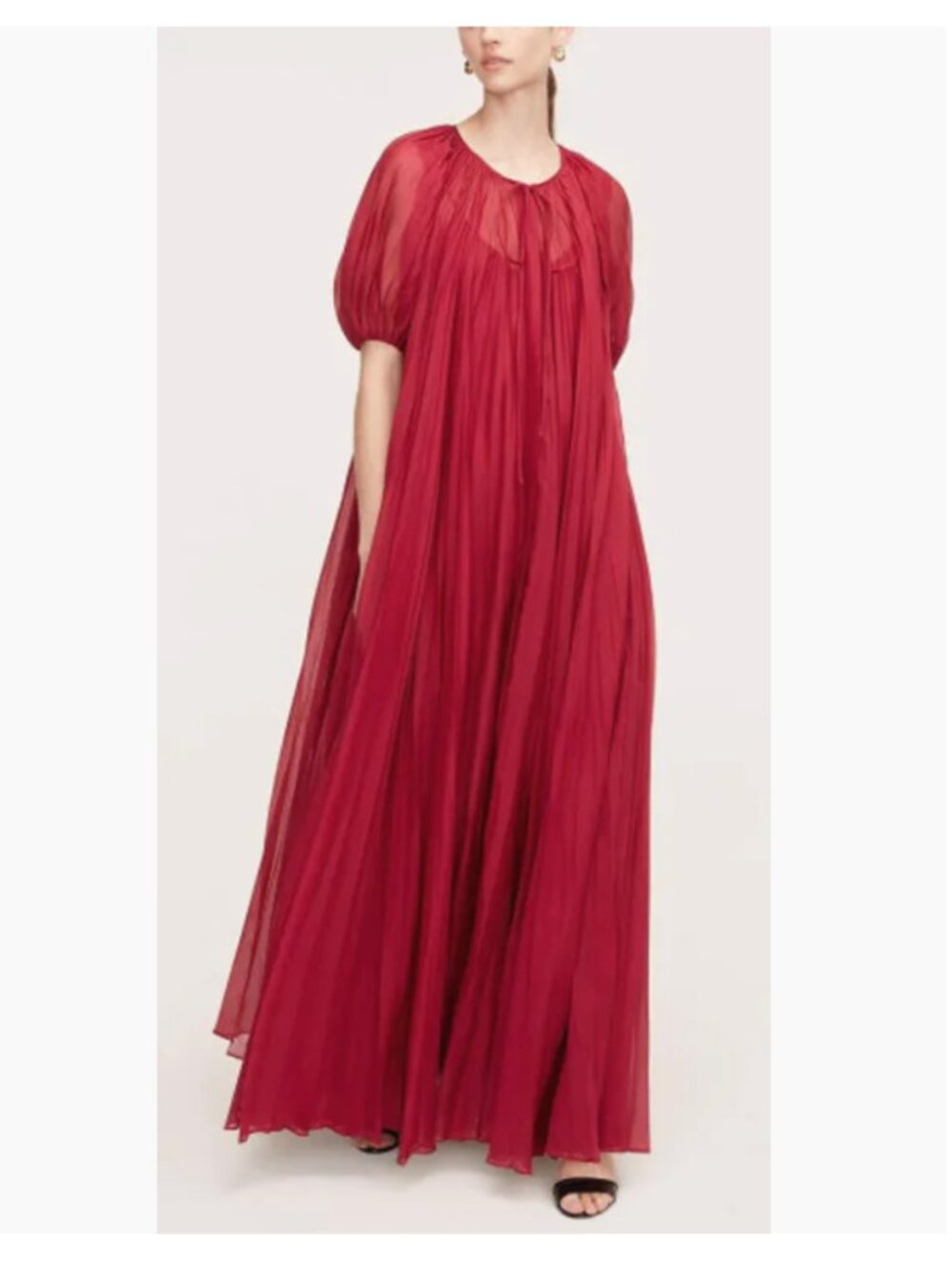 NWT Rebecca Taylor Sunburst Pleat Dress